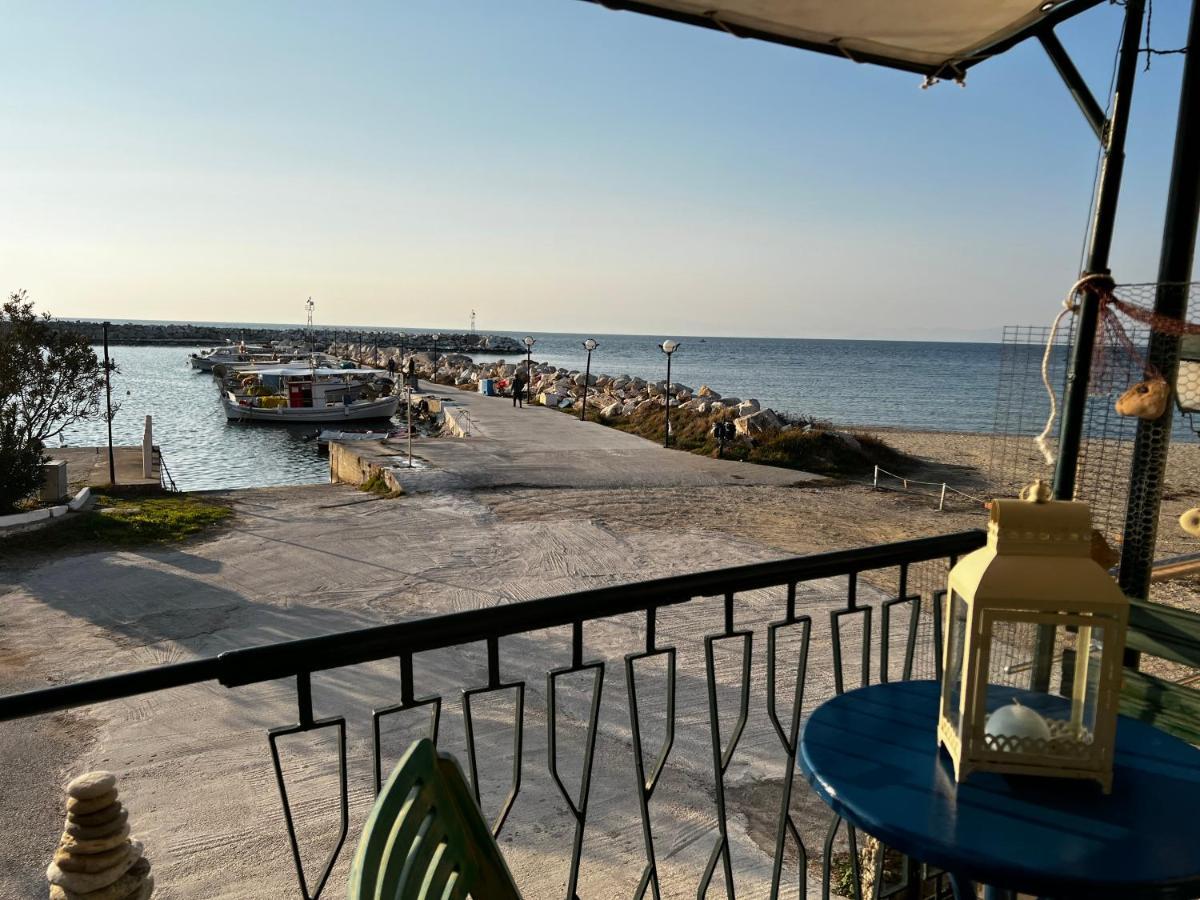 Fenia'S Beachfront House สกาลา กัลลีราคิส ภายนอก รูปภาพ