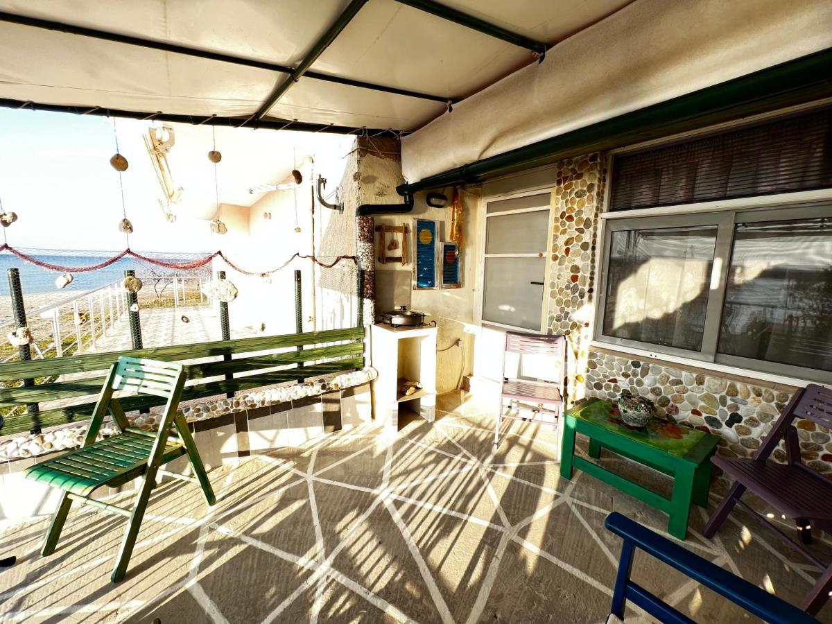 Fenia'S Beachfront House สกาลา กัลลีราคิส ภายนอก รูปภาพ